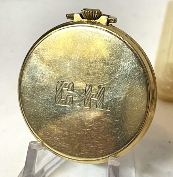 Hamilton 10 size Grade 917 Dress Pocket Watch in Original Box! - Image 6