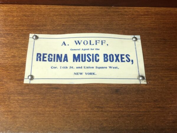 Regina 15.5 inch Double Comb Music Box! What a Beauty!! - Image 11