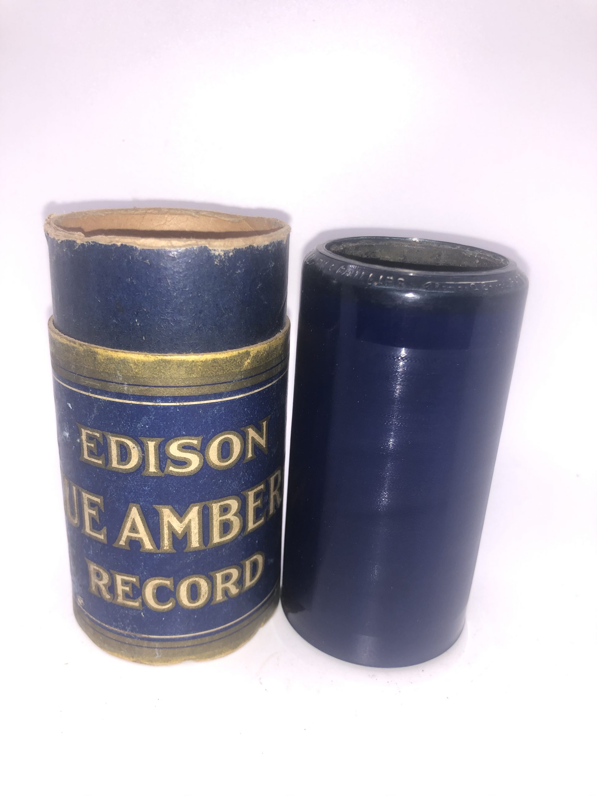 Antique Edison Amberol Record four minutes