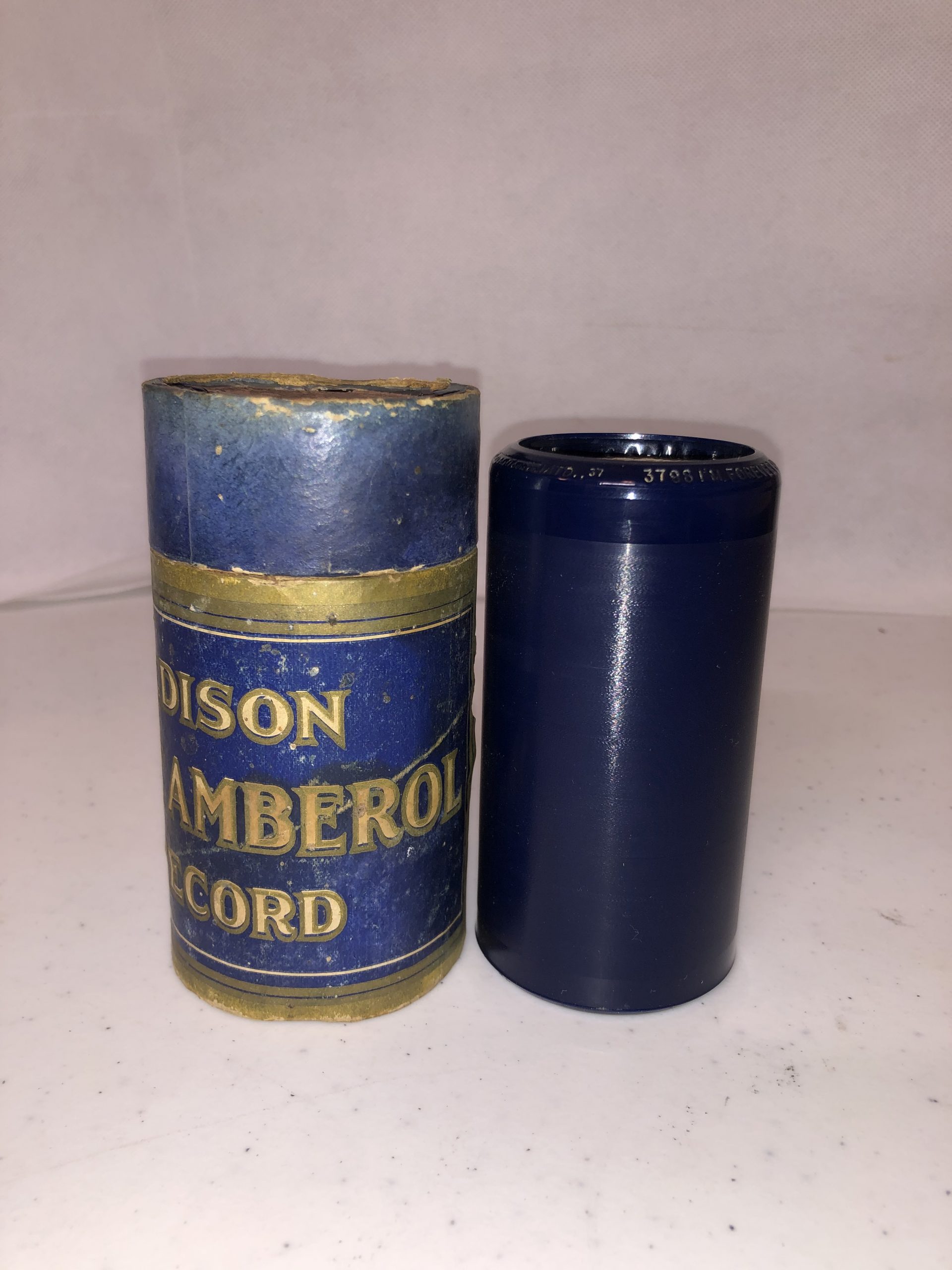 Edison 4 minute Cylinder…”Sipping Cider thru a Straw”