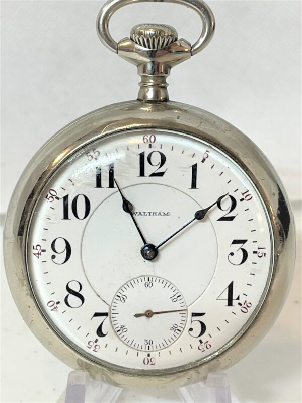 Waltham 845 18s 21 jewel Railroad Pocket Watch