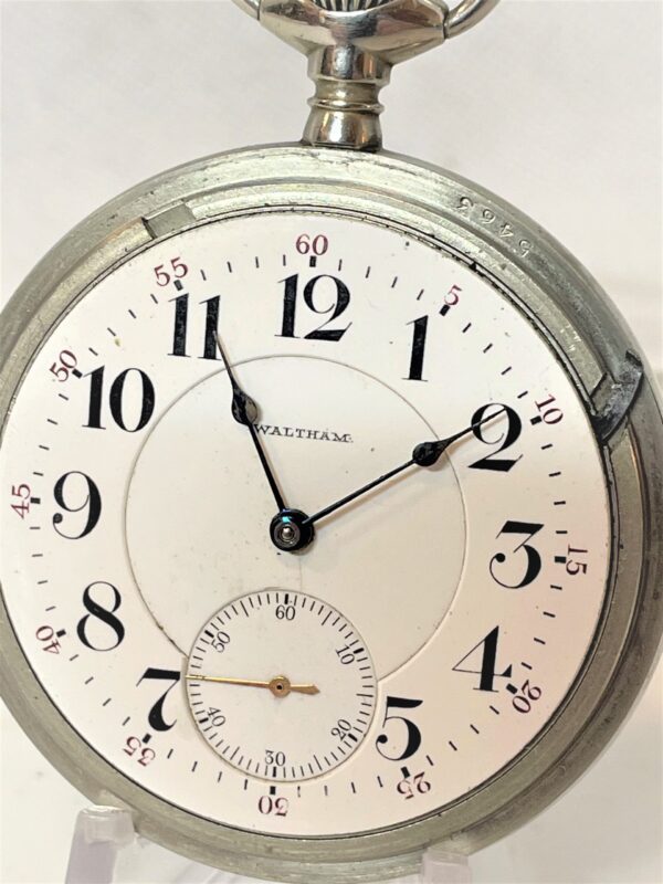 Waltham 845 18s 21 jewel Railroad Pocket Watch - Image 4
