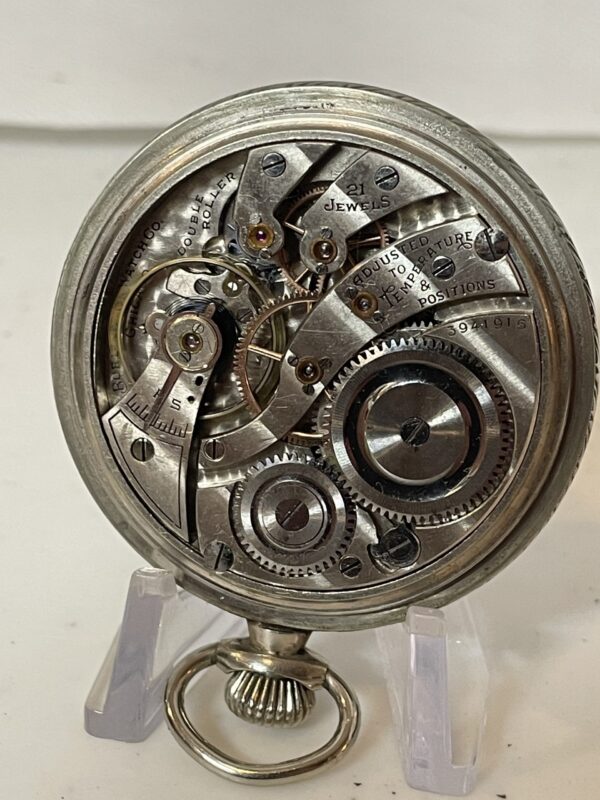 Burlington (Illinois) Railroad 21 jewel Pocket Watch - Image 3