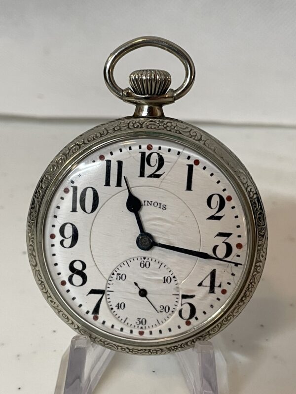 Burlington (Illinois) Railroad 21 jewel Pocket Watch - Image 7