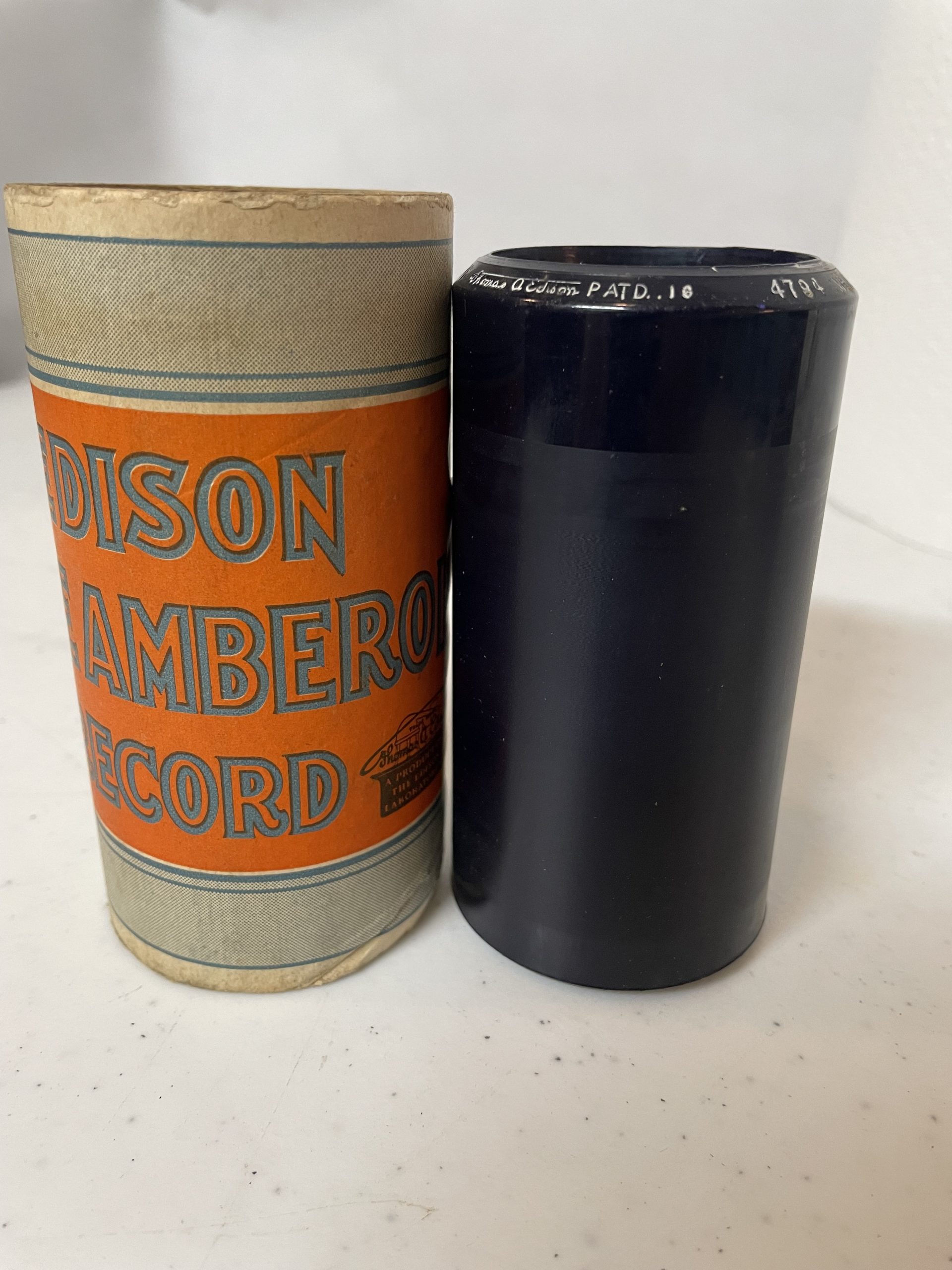 Edison 4 minute Cylinder…”When the Midnight Choo Choo leaves for Alabam’ “