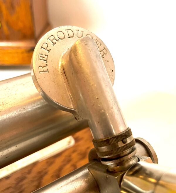 Columbia Graphophone Type B "Eagle" Phonograph with Brass horn! - Image 7