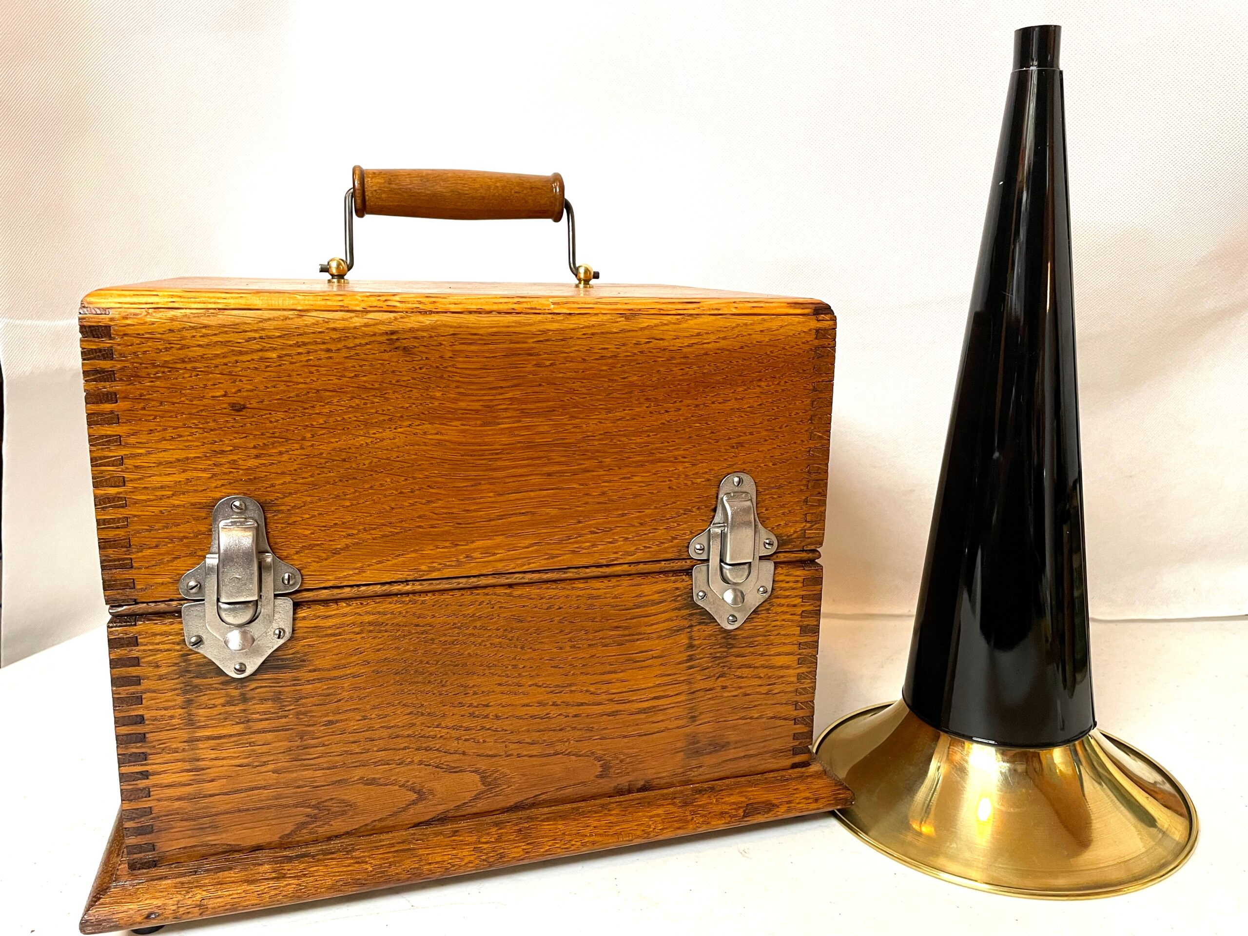 Edison “4 clip” Model A Standard Phonograph