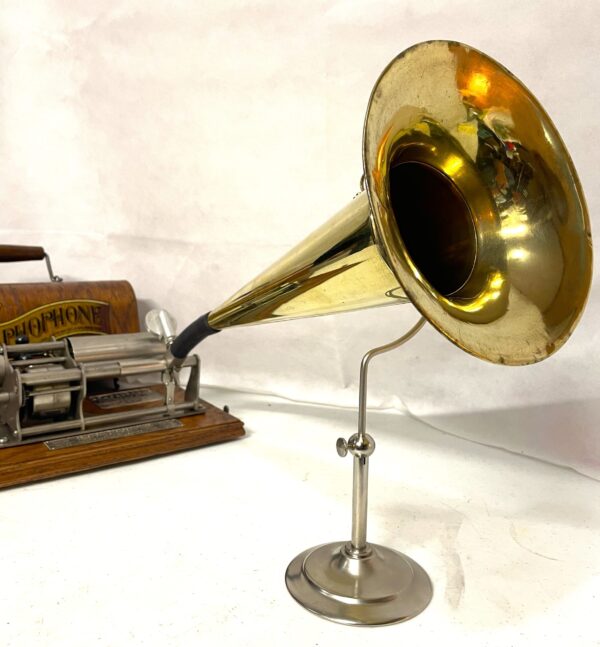 Columbia Graphophone Type B "Eagle" Phonograph with Brass horn! - Image 12