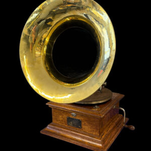 Victor Model II Phonograph – Original Finish, Restored Motor, Early 1900s Antique Talking Machine!