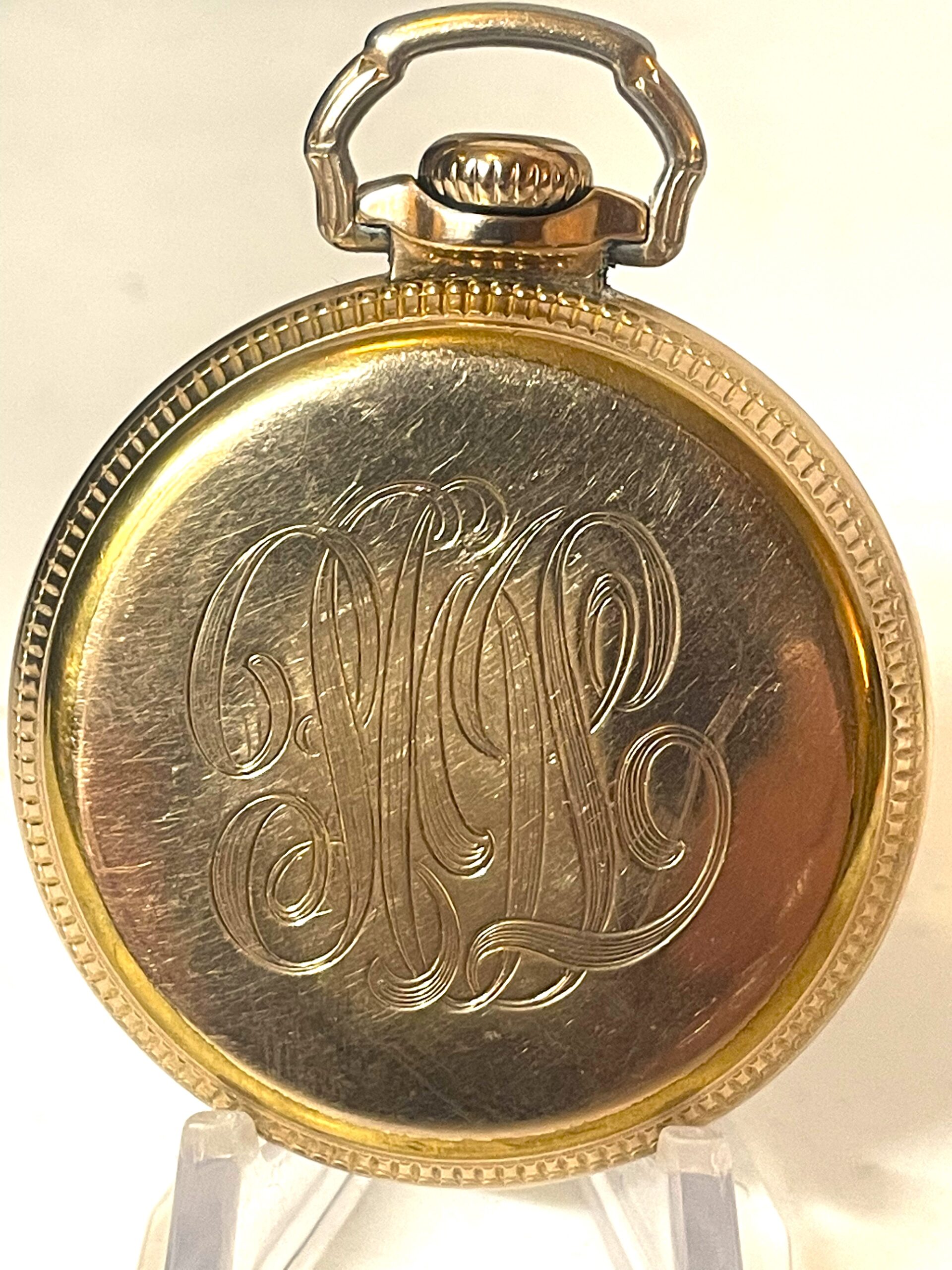 Illinois 60 Hour Bunn Special Railroad Pocket Watch – 4-4 Time