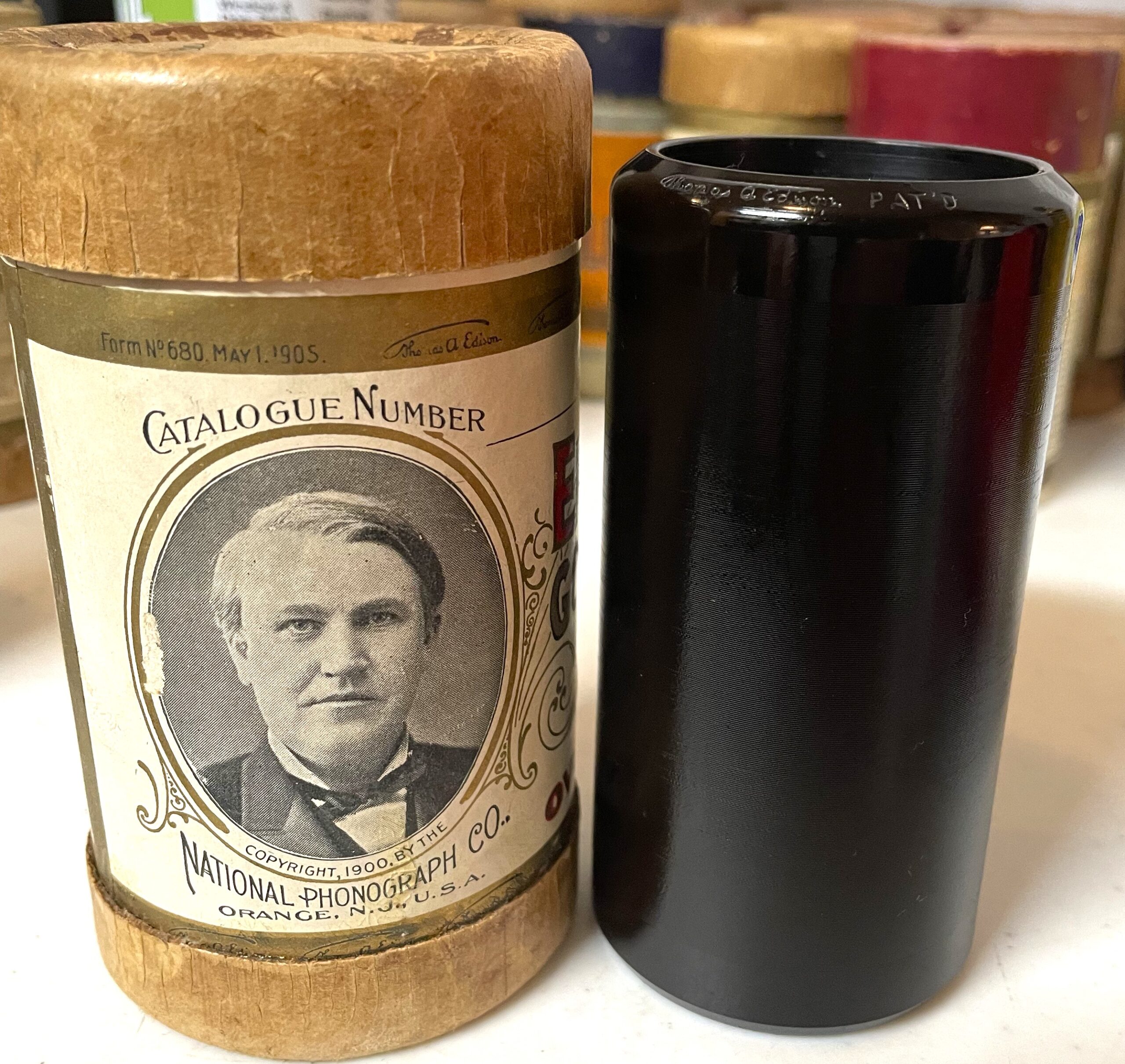 Edison 2 Minute Cylinder…” Making the Fiddle Talk”