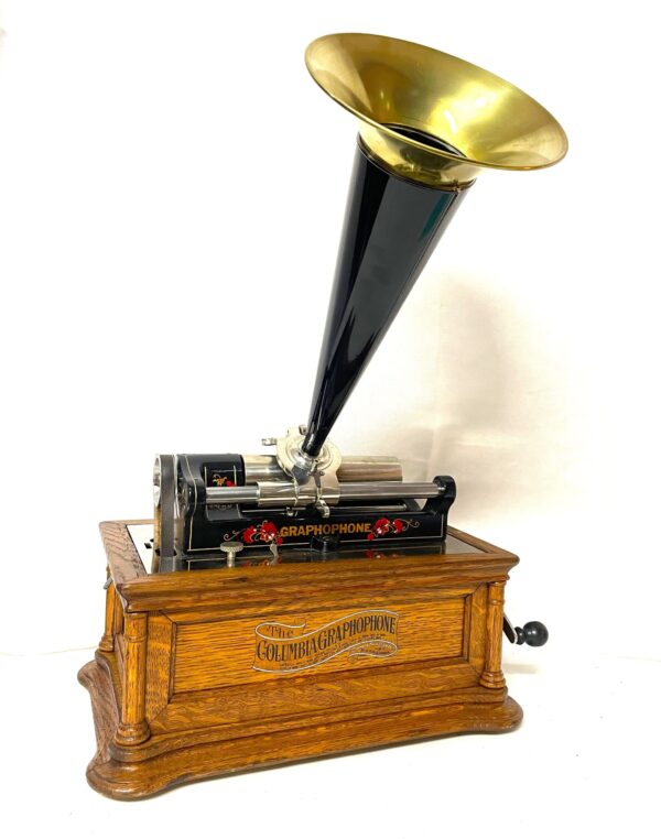 Beautiful Columbia BF cylinder phonograph. Plays as good as it looks!