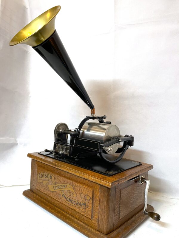 RARE... early model Edison Concert Phonograph - Image 3