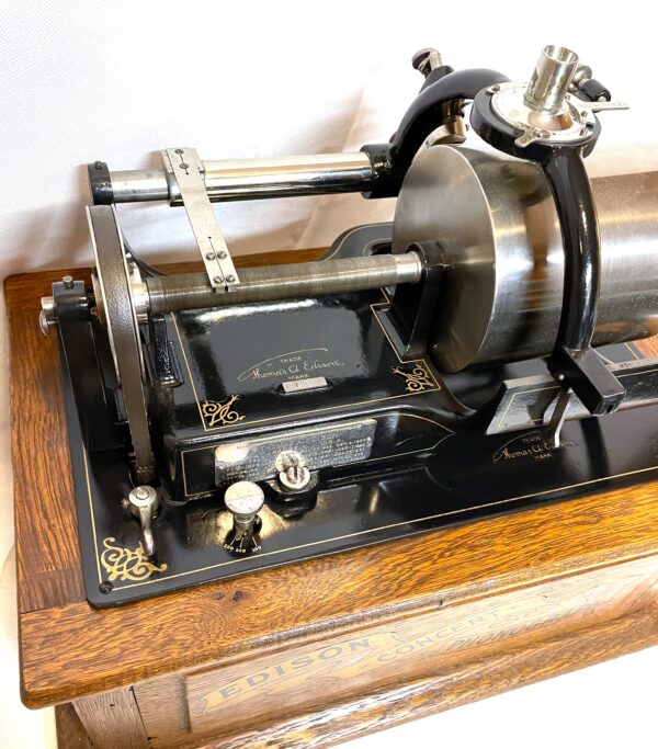 RARE... early model Edison Concert Phonograph - Image 16