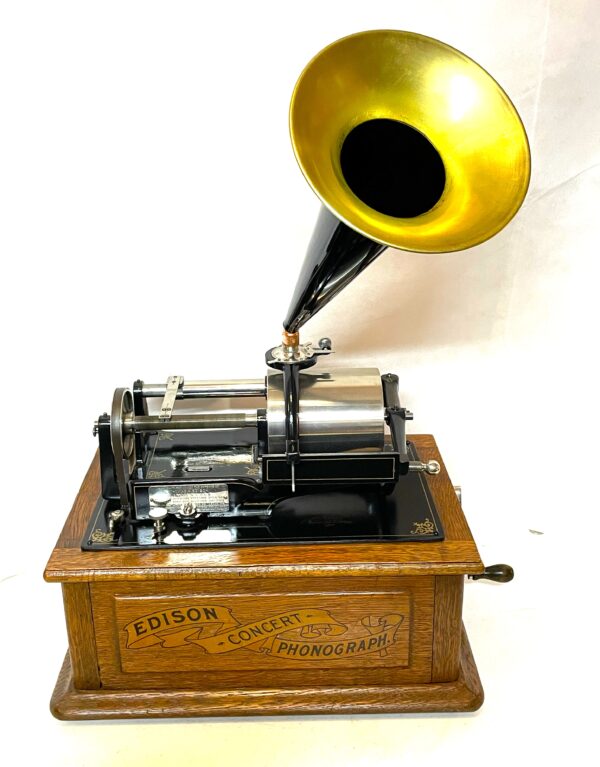 RARE... early model Edison Concert Phonograph - Image 19