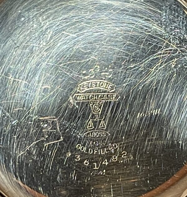 Beautiful! Hamilton 990 21 jewel Railroad Pocket watch with an original Ferguson Dial - Image 7
