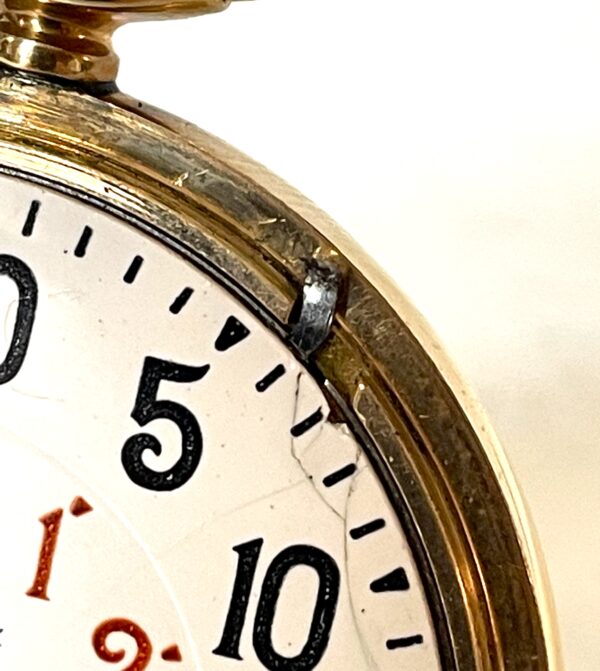 Beautiful! Hamilton 990 21 jewel Railroad Pocket watch with an original Ferguson Dial - Image 9