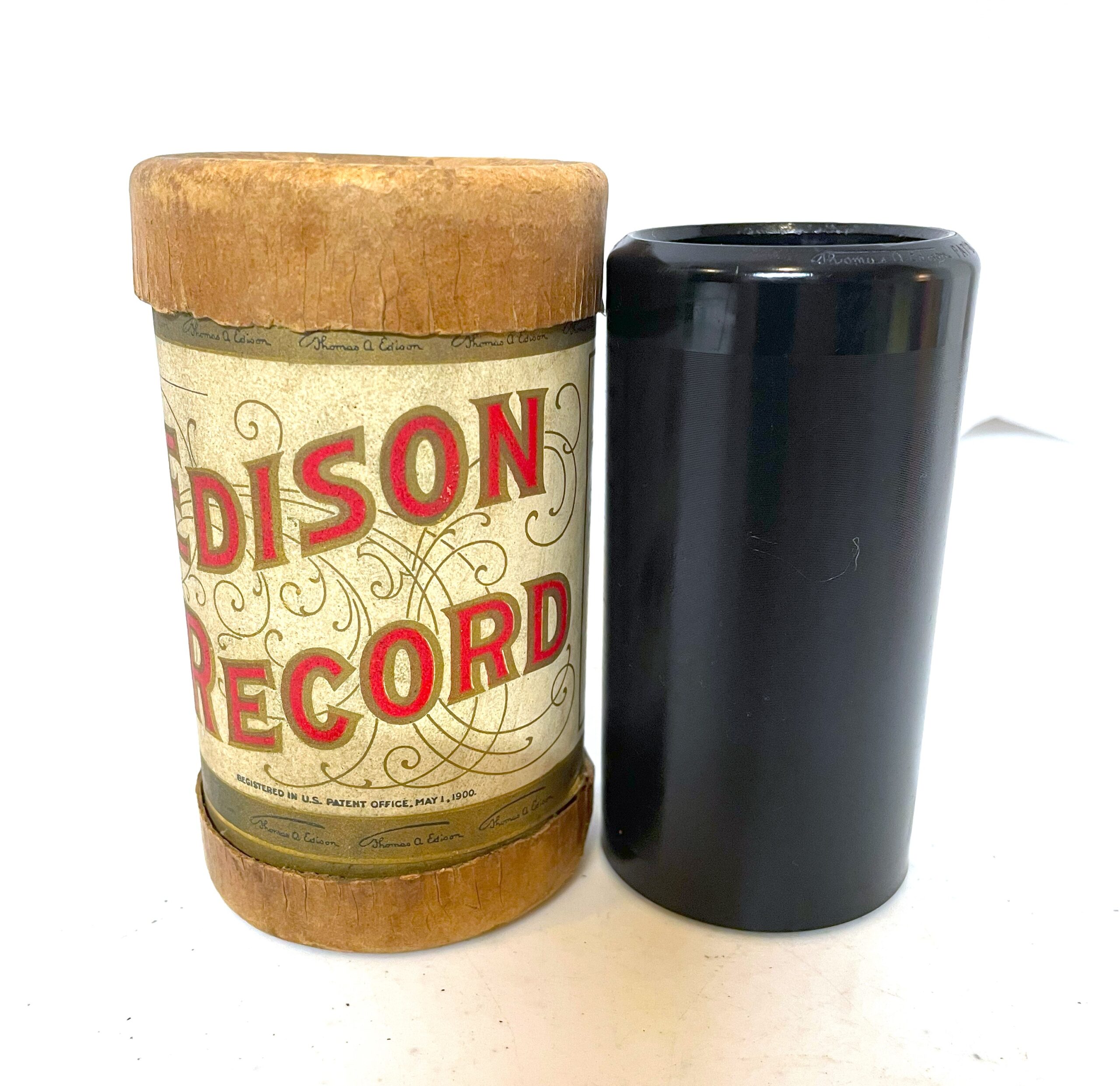 Edison 2-minute Cylinder…” Go Easy Mabel“ (Comic)