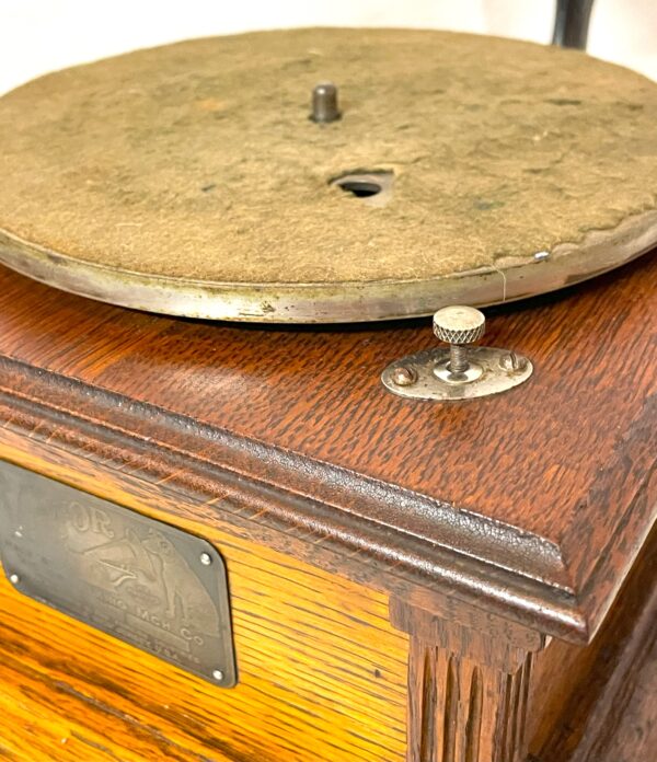 Beautiful Original Rear Mount Victor "E" Phonograph - Image 8