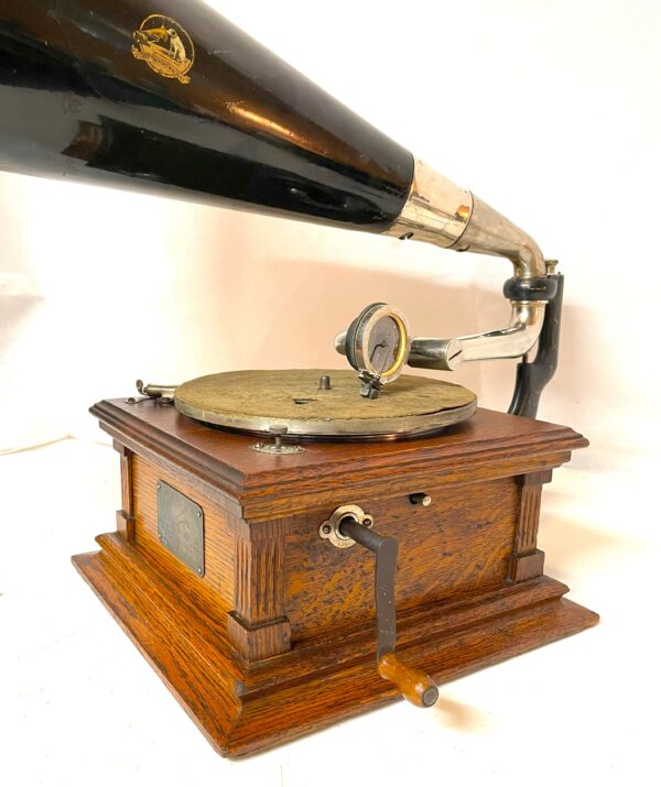 Beautiful Original Rear Mount Victor "E" Phonograph - Image 5