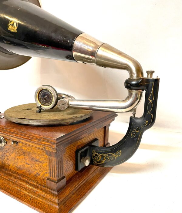 Beautiful Original Rear Mount Victor "E" Phonograph - Image 6