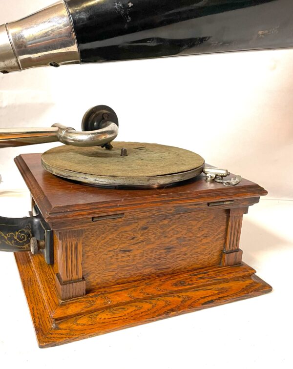 Beautiful Original Rear Mount Victor "E" Phonograph - Image 7