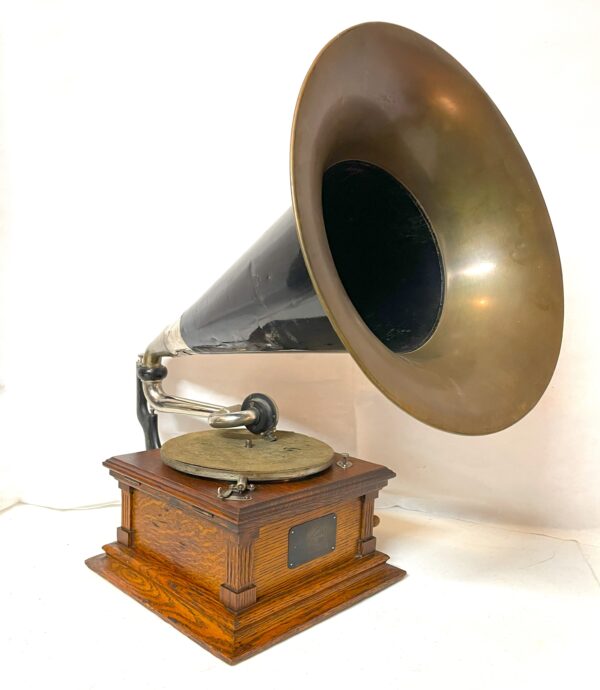 Beautiful Original Rear Mount Victor "E" Phonograph - Image 11