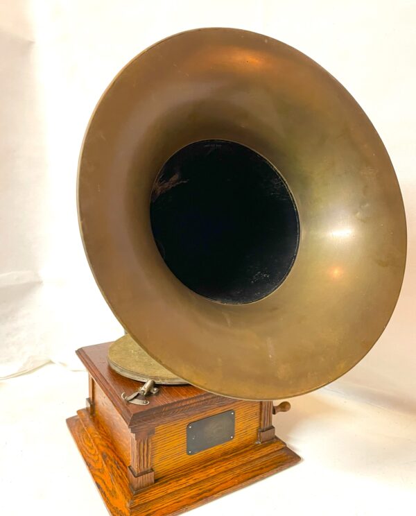 Beautiful Original Rear Mount Victor "E" Phonograph - Image 4