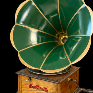 Rare 1904 Aretino Phonograph – Original 3" Spindle + 78 rpm Conversion!