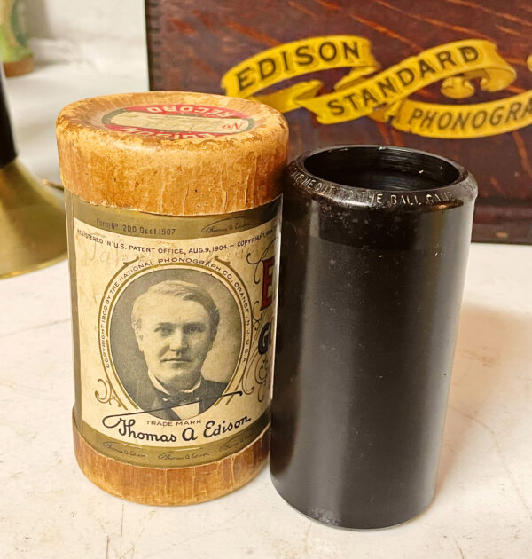 Edison 2-minute Cylinder..."Take Me out to the Ball Game"
