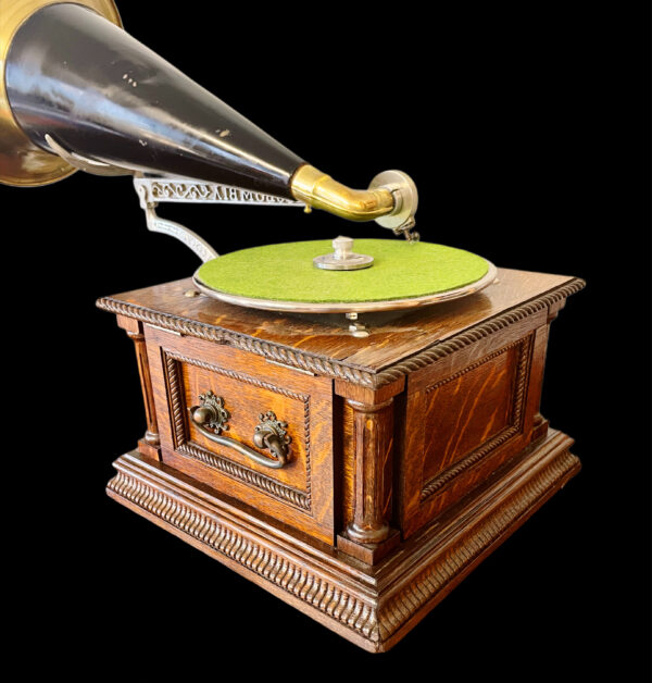 1901-1905 Columbia Nickel-Bed AH Phonograph * First Model *(RARE) - Image 5