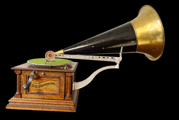1901-1905 Columbia Nickel-Bed AH Phonograph * First Model *(RARE) - Image 15