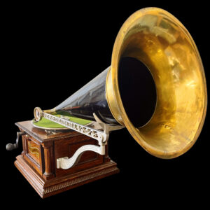 1901-1905 Columbia Nickel-Bed AH Phonograph * First Model *(RARE)