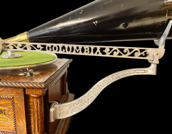1901-1905 Columbia Nickel-Bed AH Phonograph * First Model *(RARE) - Image 6