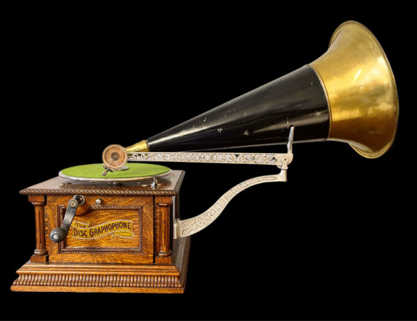 1901-1905 Columbia Nickel-Bed AH Phonograph * First Model *(RARE) - Image 2