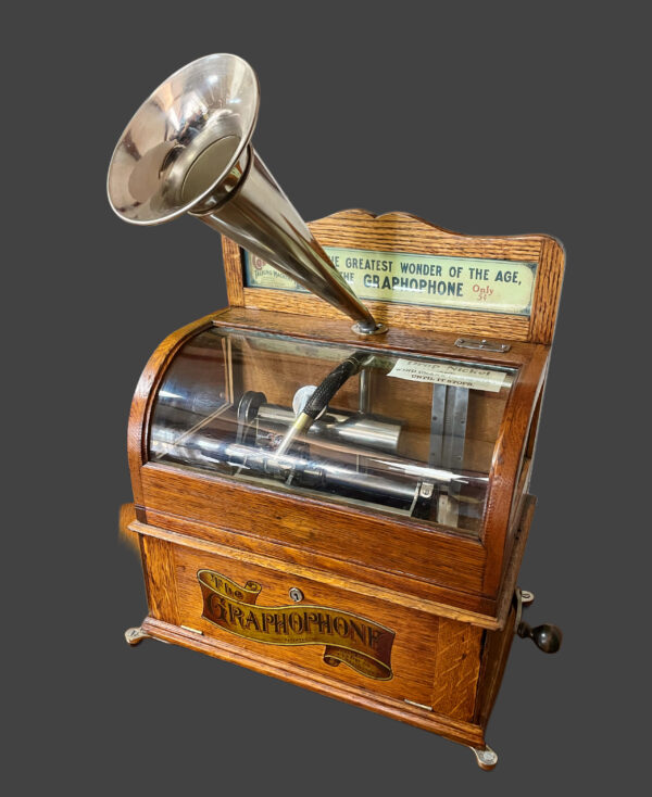 Columbia "S" Coin Operated Phonograph. - Image 3