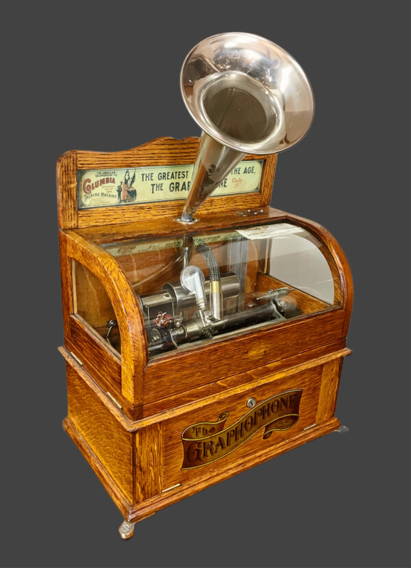 Columbia "S" Coin Operated Phonograph.