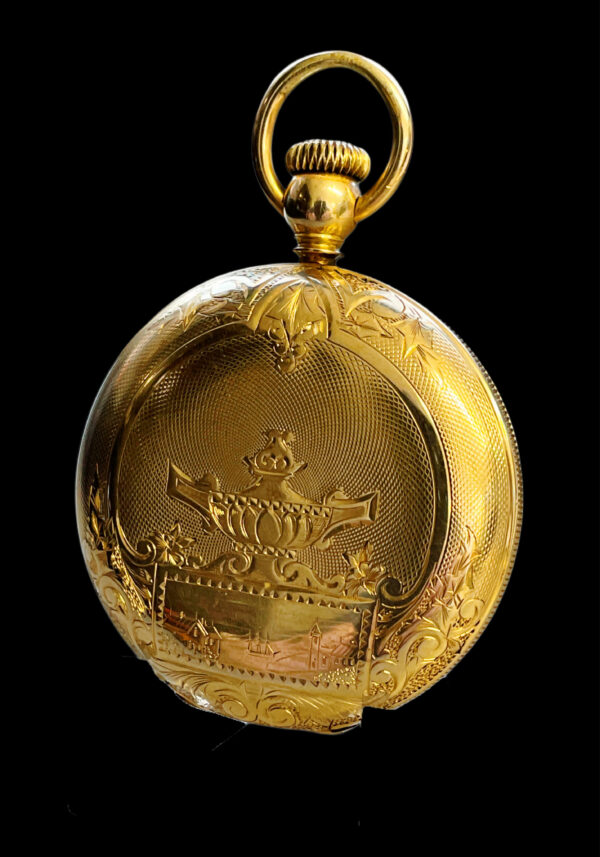 Elgin "Dexter St." 10 size key wind pocket watch - Image 7