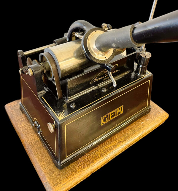 Edison GEM Phonograph with 20-inch Gem Horn! - Image 4