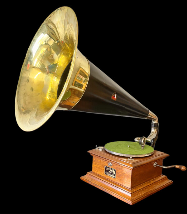 1912 Victor II Phonograph With Original Victor Horn - Image 14