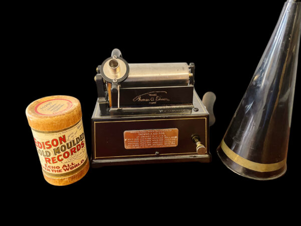 RARE...Edison Model "A" GEM - Drip Pan Phonograph "1899" - Image 3