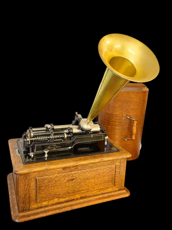 Edison Triumph Cylinder Phonograph w/ Repeater - Image 2