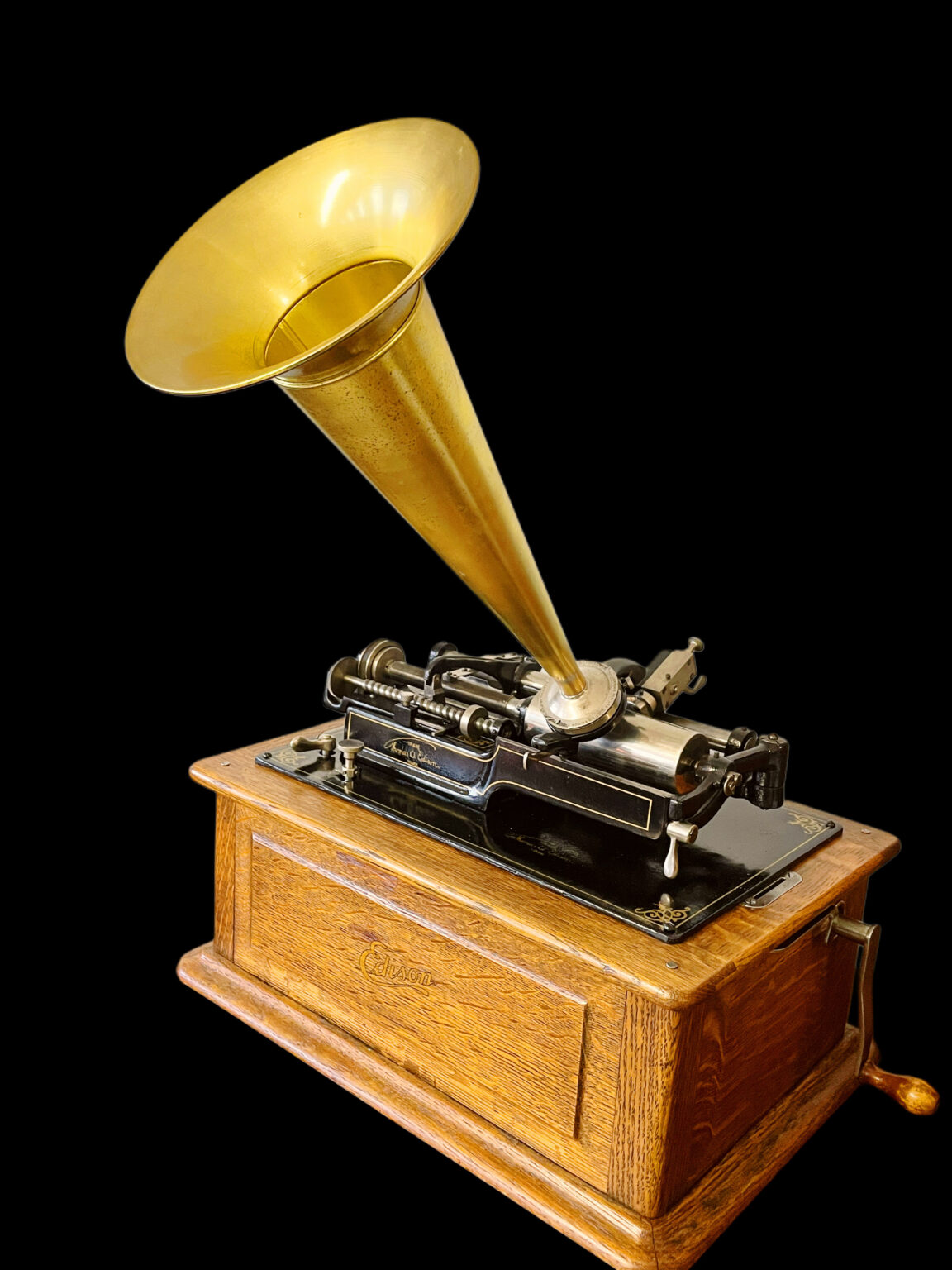 Edison Triumph Phonograph with Automatic Repeater – Fully Restored ...