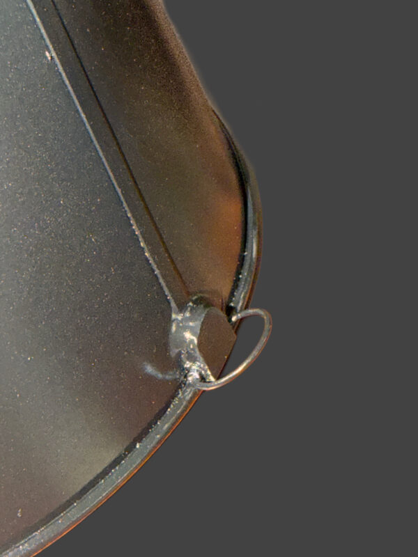Rare Reproduction Black Funnel Horn for Edison Phonograph / Polyphone – Made to Original Specs! (pair) - Image 4