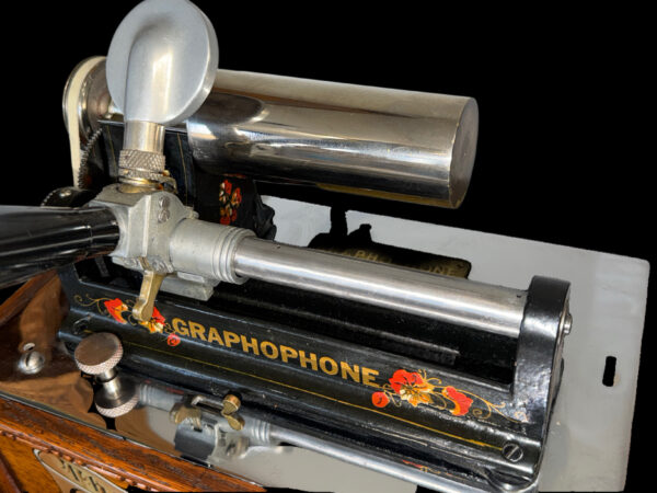 Antique Columbia AT Phonograph – Early Pre‑Model A Graphophone, 1897 ...