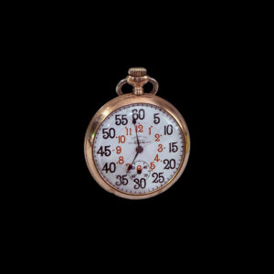 Elgin Veritas 23 Jewel 18‑Size Railroad Pocket Watch – Original Ferguson Dial – Just Serviced!