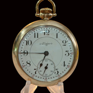 Elgin B.W. Raymond 19 Jewel 18‑Size Railroad Pocket Watch – Just Serviced – Beautiful Gold‑Filled Case
