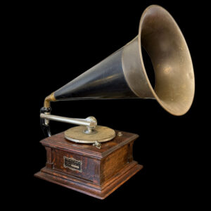 Victor E Rigid‑Arm Phonograph (c.1902–1903) - Rare Transitional Model - Original Condition!