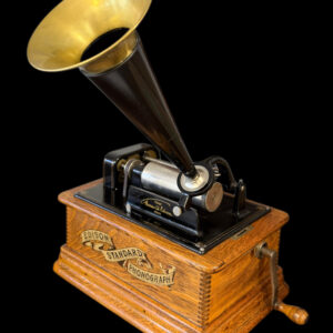 Edison Cylinder Phonograph – Standard D • Plays 2‑Minute & 4‑Minute Records!