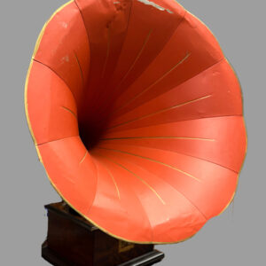 Victor Export‑Market Phonograph (V‑O) – Rare Painted Horn – Rebuilt & Playing Strong!